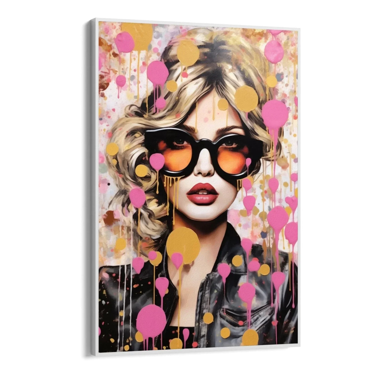 Quadro Stampa su Tela Graffiti alla Moda - CupidoDesign