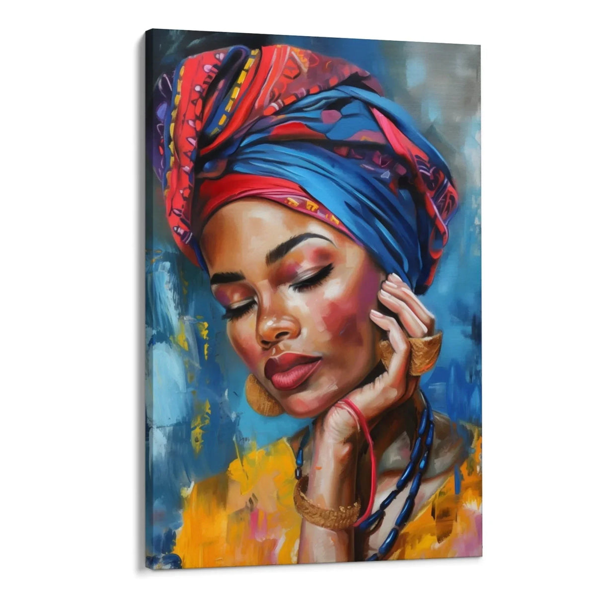 Quadro Stampa su Tela Grazia Africana - CupidoDesign