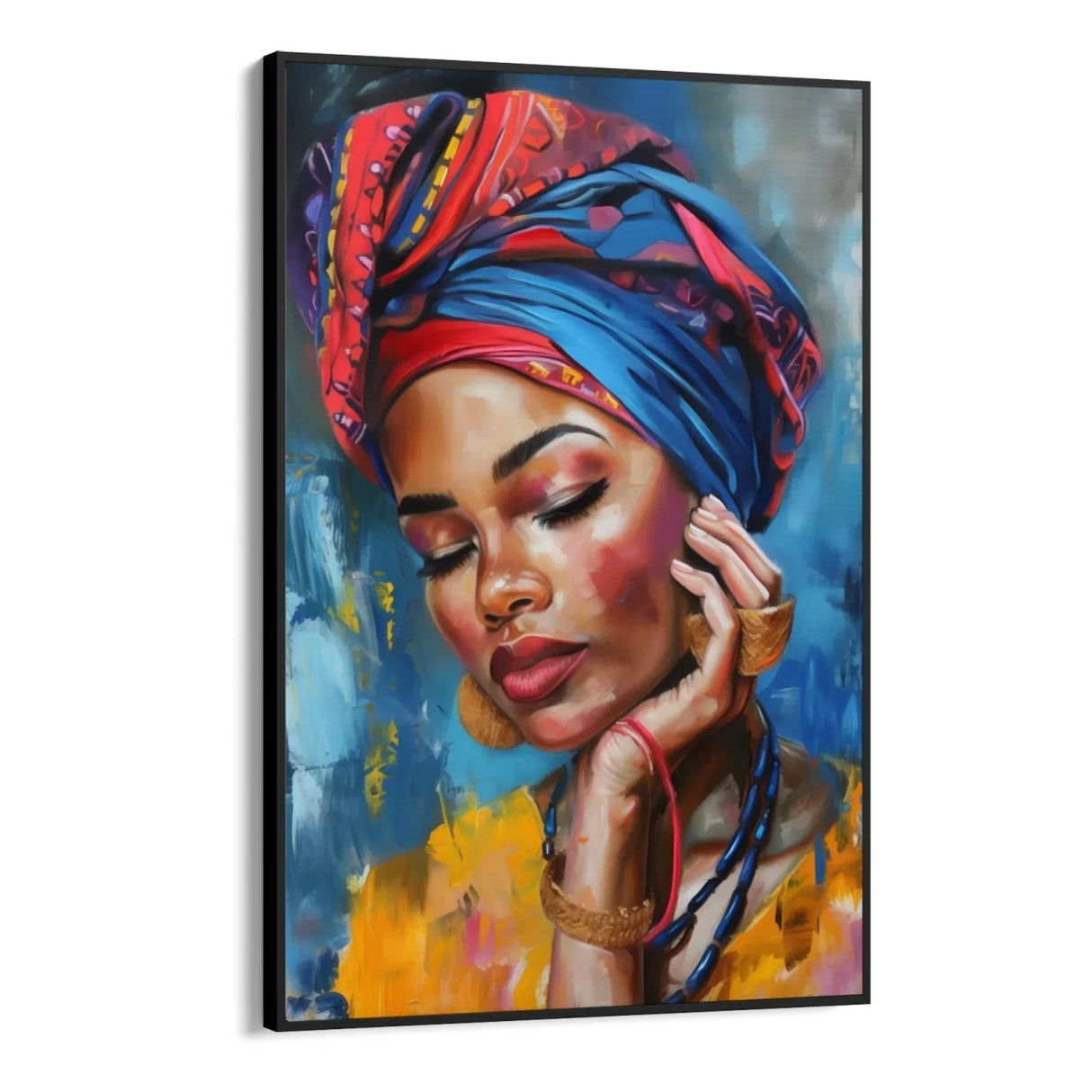 Quadro Stampa su Tela Grazia Africana - CupidoDesign