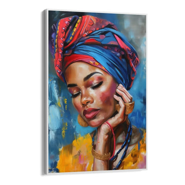 Quadro Stampa su Tela Grazia Africana - CupidoDesign