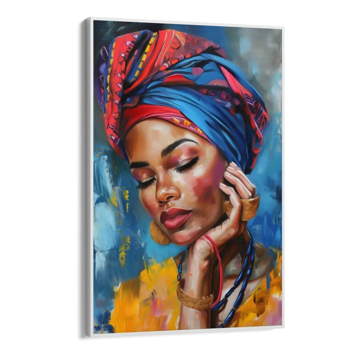 Quadro Stampa su Tela Grazia Africana - CupidoDesign