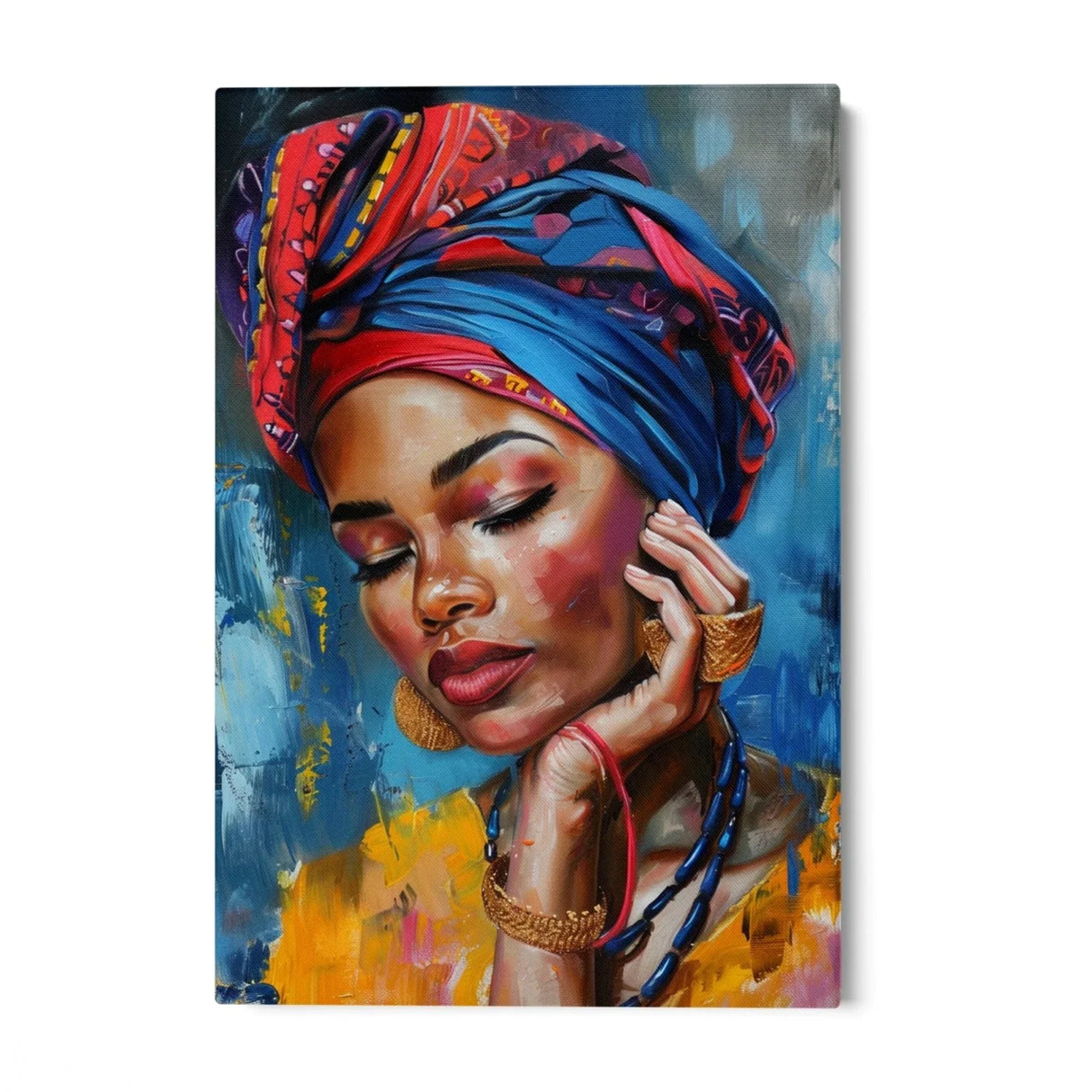 Quadro Stampa su Tela Grazia Africana - CupidoDesign