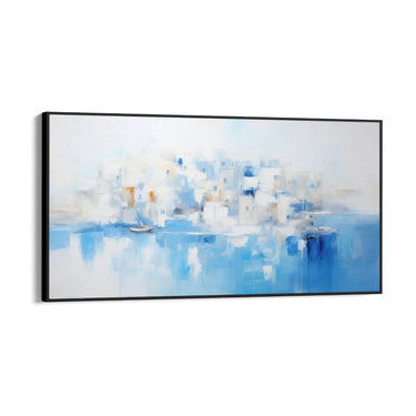 Quadro Stampa su Tela Grecia Astratta - CupidoDesign