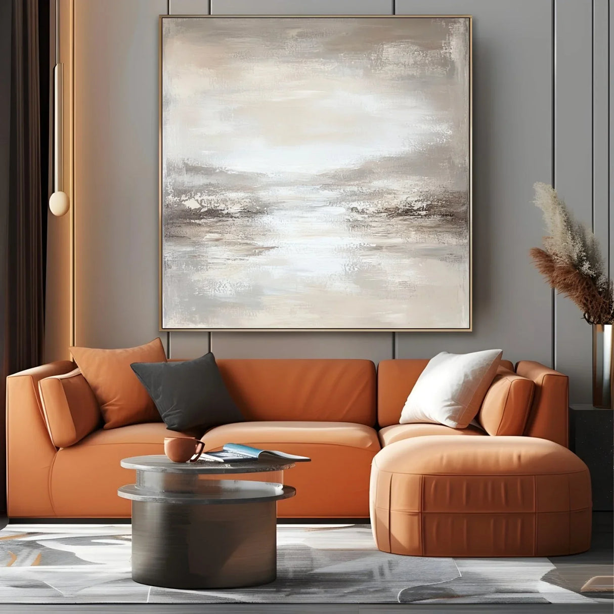 Quadro Stampa su Tela Grigio Naturale - CupidoDesign