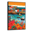 Quadro Stampa su Tela I colori della città - CupidoDesign