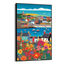 Quadro Stampa su Tela I colori della città - CupidoDesign