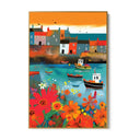 Quadro Stampa su Tela I colori della città - CupidoDesign