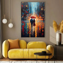 Quadro Stampa su Tela I colori dell'amore - CupidoDesign