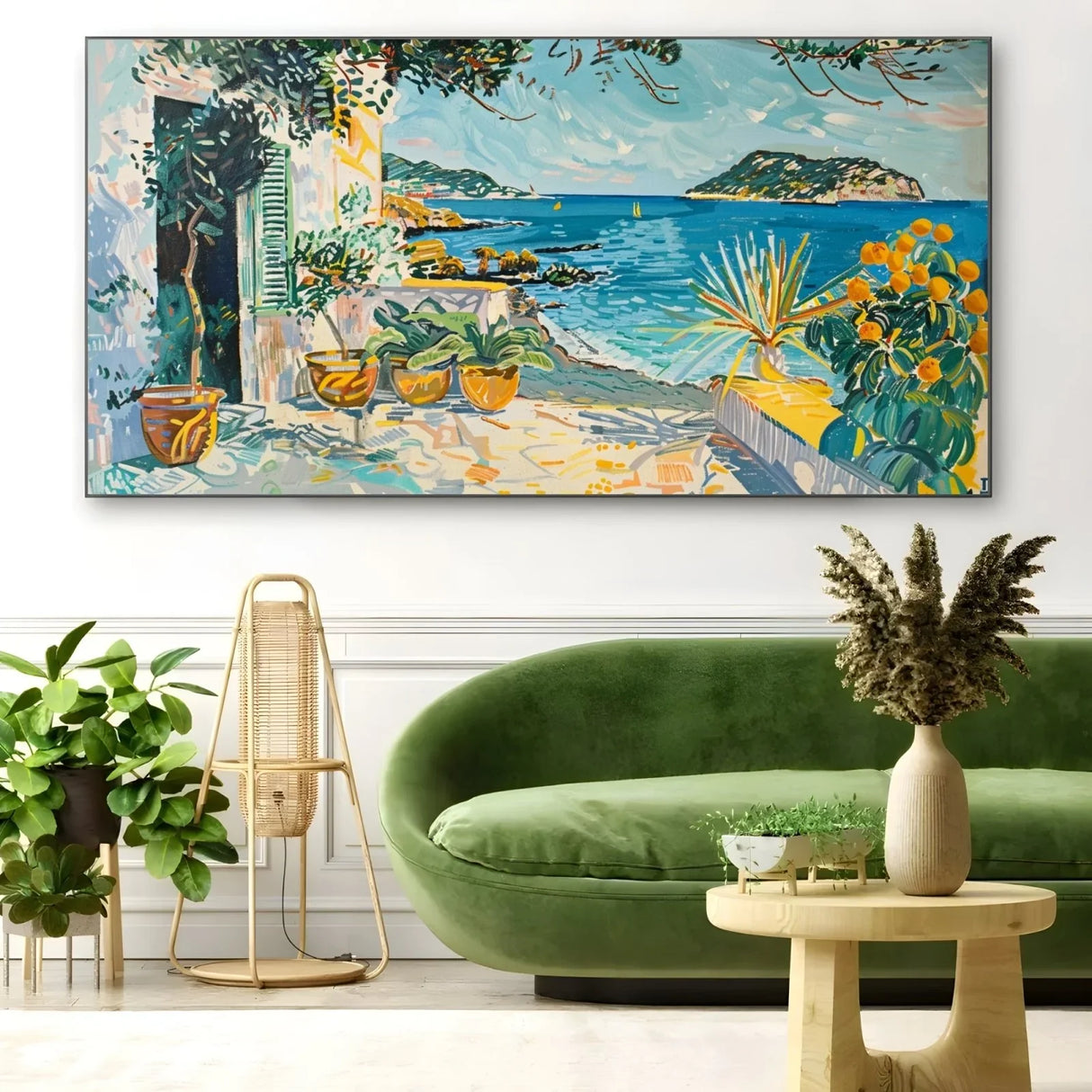 Quadro Stampa su Tela Sognante Ibiza, Spagna - CupidoDesign
