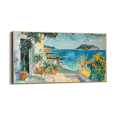 Quadro Stampa su Tela Sognante Ibiza, Spagna - CupidoDesign