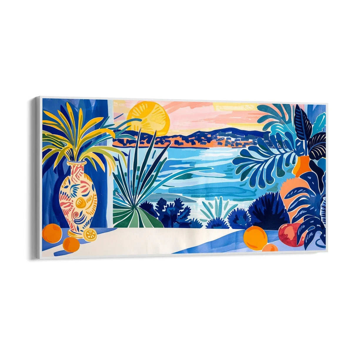 Quadro Stampa su Tela Tropicale Ibiza, Spagna - CupidoDesign