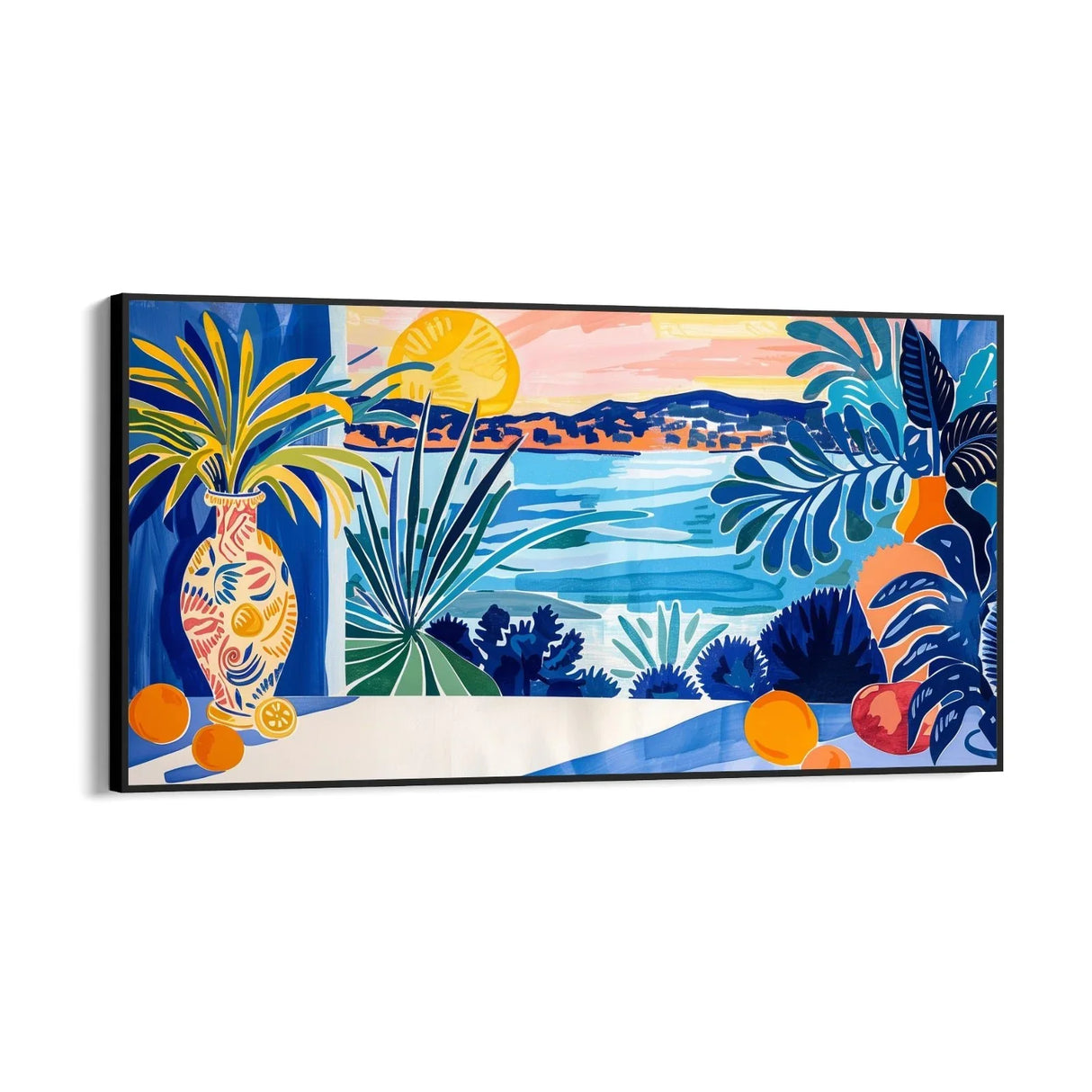 Quadro Stampa su Tela Tropicale Ibiza, Spagna - CupidoDesign
