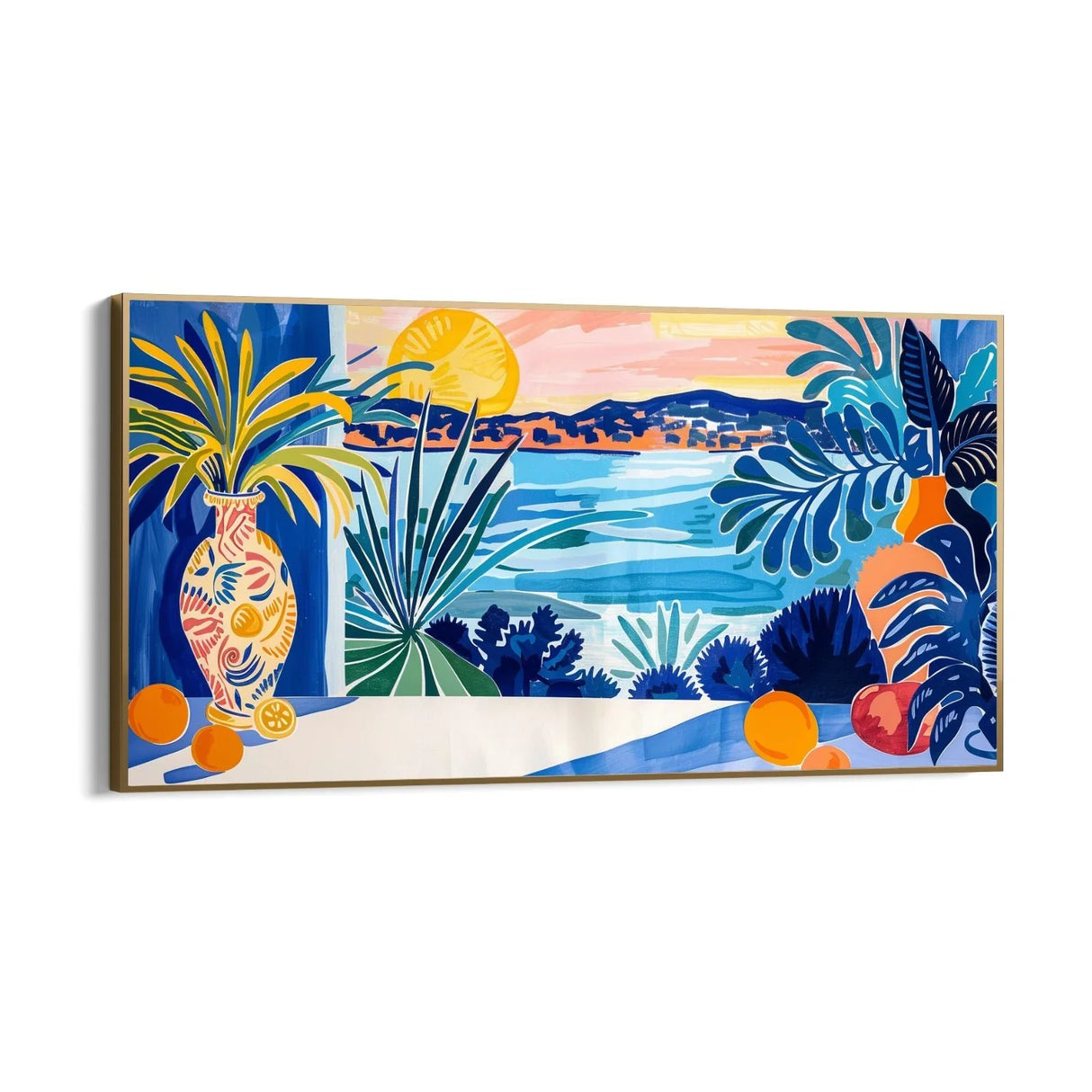 Quadro Stampa su Tela Tropicale Ibiza, Spagna - CupidoDesign