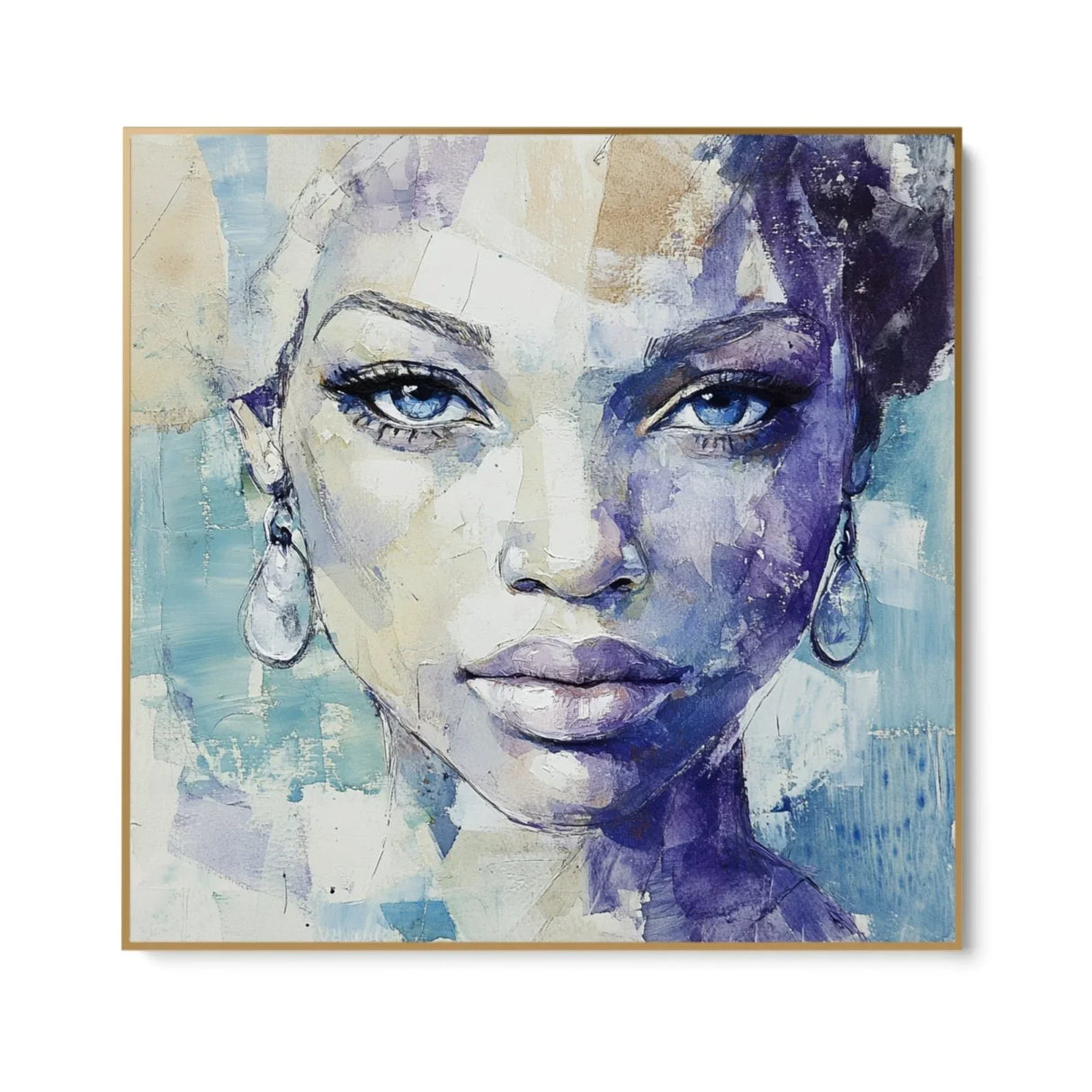 Quadro Stampa su Tela Identità sospesa - CupidoDesign
