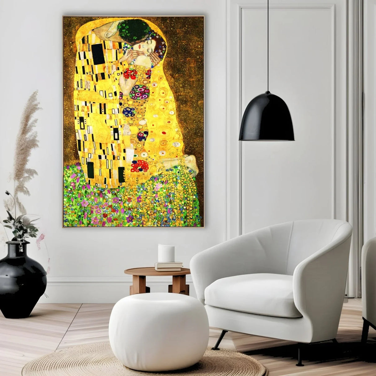 Quadro Stampa su Tela Il Bacio di Klimt - CupidoDesign