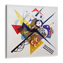Quadro Stampa su Tela Il bianco, Wassily Kandinsky - CupidoDesign