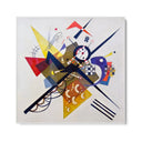 Quadro Stampa su Tela Il bianco, Wassily Kandinsky - CupidoDesign