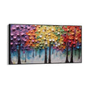 Quadro Stampa su Tela Il bosco colorato - CupidoDesign