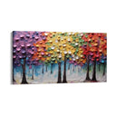 Quadro Stampa su Tela Il bosco colorato - CupidoDesign