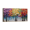 Quadro Stampa su Tela Il bosco colorato - CupidoDesign