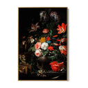 Quadro Stampa su Tela Il bouquet rovesciato, Abraham Mignon - CupidoDesign