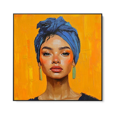 Quadro Stampa su Tela Il canto degli occhi - CupidoDesign