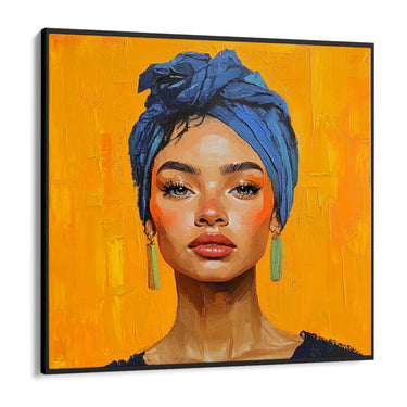 Quadro Stampa su Tela Il canto degli occhi - CupidoDesign