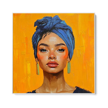 Quadro Stampa su Tela Il canto degli occhi - CupidoDesign