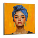 Quadro Stampa su Tela Il canto degli occhi - CupidoDesign