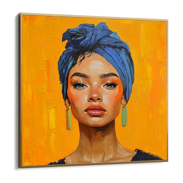 Quadro Stampa su Tela Il canto degli occhi - CupidoDesign