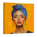 Quadro Stampa su Tela Il canto degli occhi - CupidoDesign