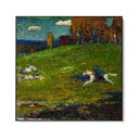 Quadro Stampa su Tela Il Cavaliere azzurro, Wassily Kandinsky - CupidoDesign