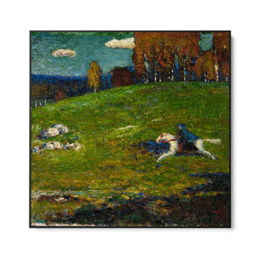 Quadro Stampa su Tela Il Cavaliere azzurro, Wassily Kandinsky - CupidoDesign
