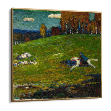 Quadro Stampa su Tela Il Cavaliere azzurro, Wassily Kandinsky - CupidoDesign