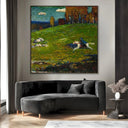 Quadro Stampa su Tela Il Cavaliere azzurro, Wassily Kandinsky - CupidoDesign