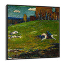 Quadro Stampa su Tela Il Cavaliere azzurro, Wassily Kandinsky - CupidoDesign