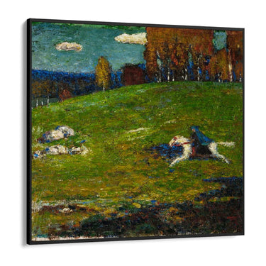 Quadro Stampa su Tela Il Cavaliere azzurro, Wassily Kandinsky - CupidoDesign