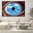 Quadro Stampa su Tela Il falso specchio, Rene Magritte - CupidoDesign