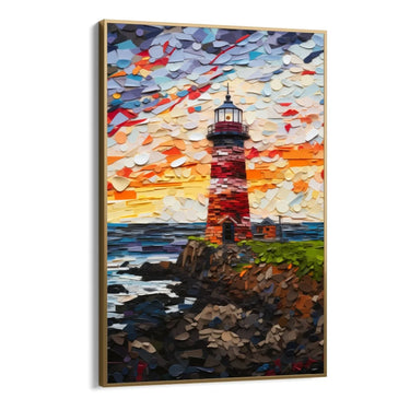 Quadro Stampa su Tela Il Faro - CupidoDesign