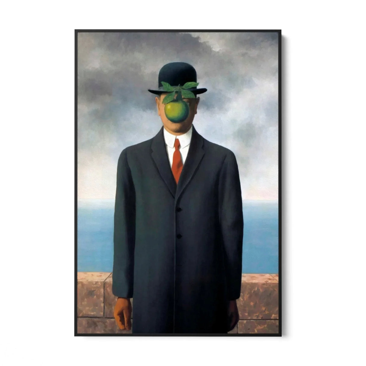 Quadro Stampa su Tela Il Figlio dell'uomo, Rene Magritte - CupidoDesign