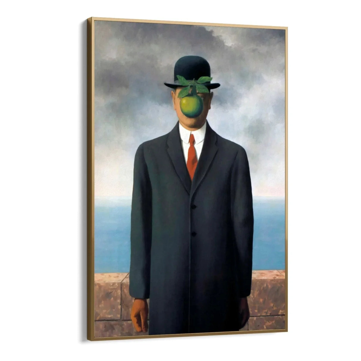 Quadro Stampa su Tela Il Figlio dell'uomo, Rene Magritte - CupidoDesign