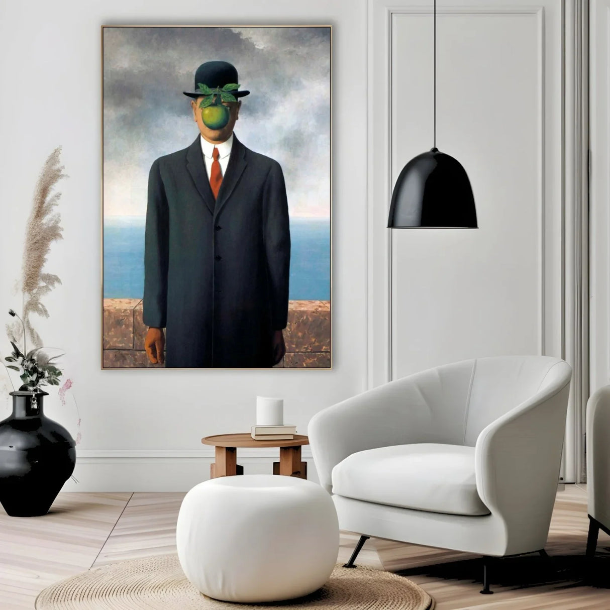 Quadro Stampa su Tela Il Figlio dell'uomo, Rene Magritte - CupidoDesign