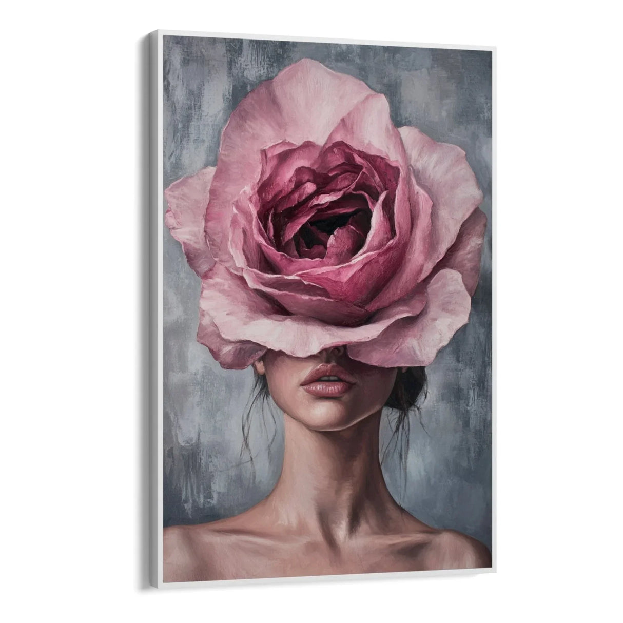Quadro Stampa su Tela Il fiore nella notte - CupidoDesign