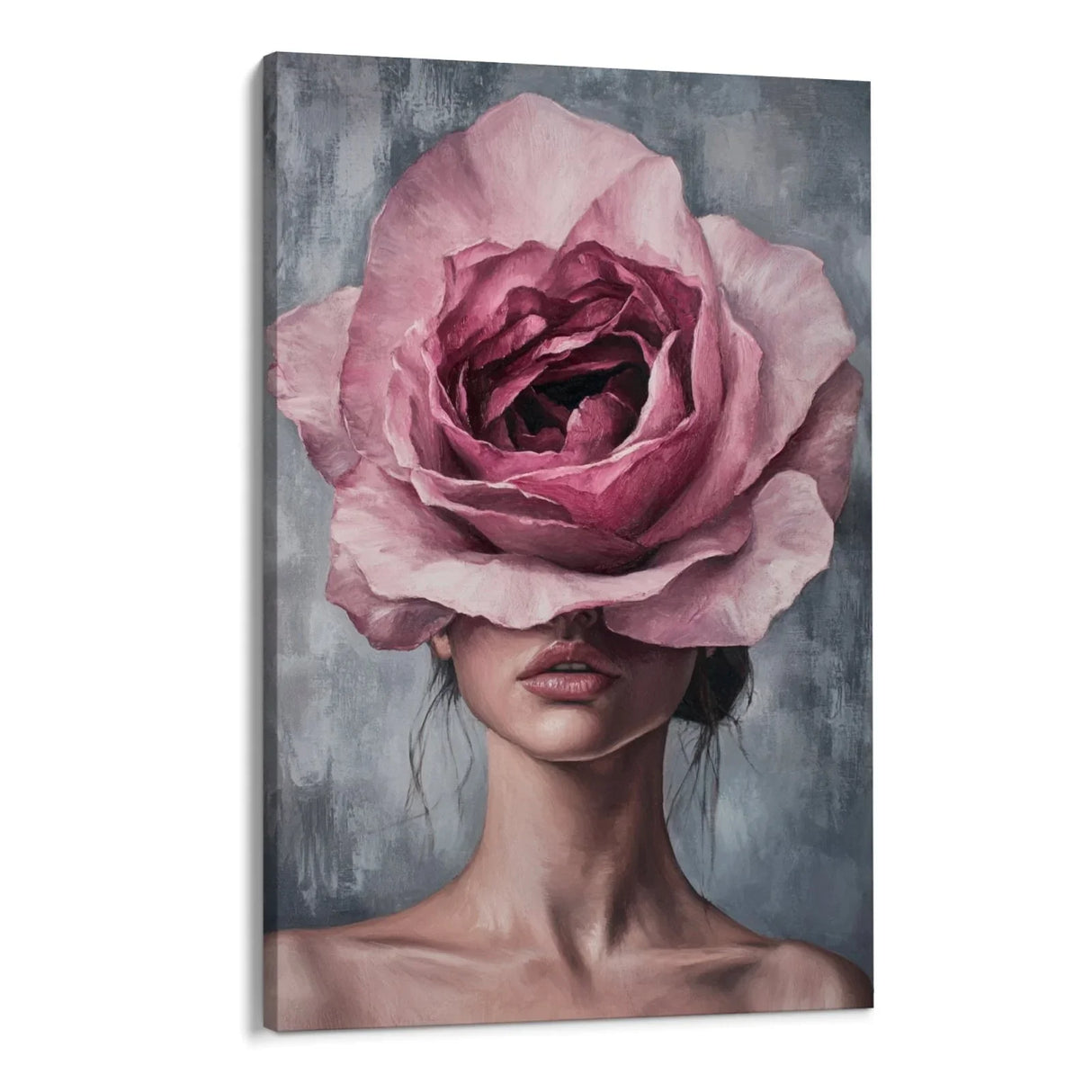 Quadro Stampa su Tela Il fiore nella notte - CupidoDesign