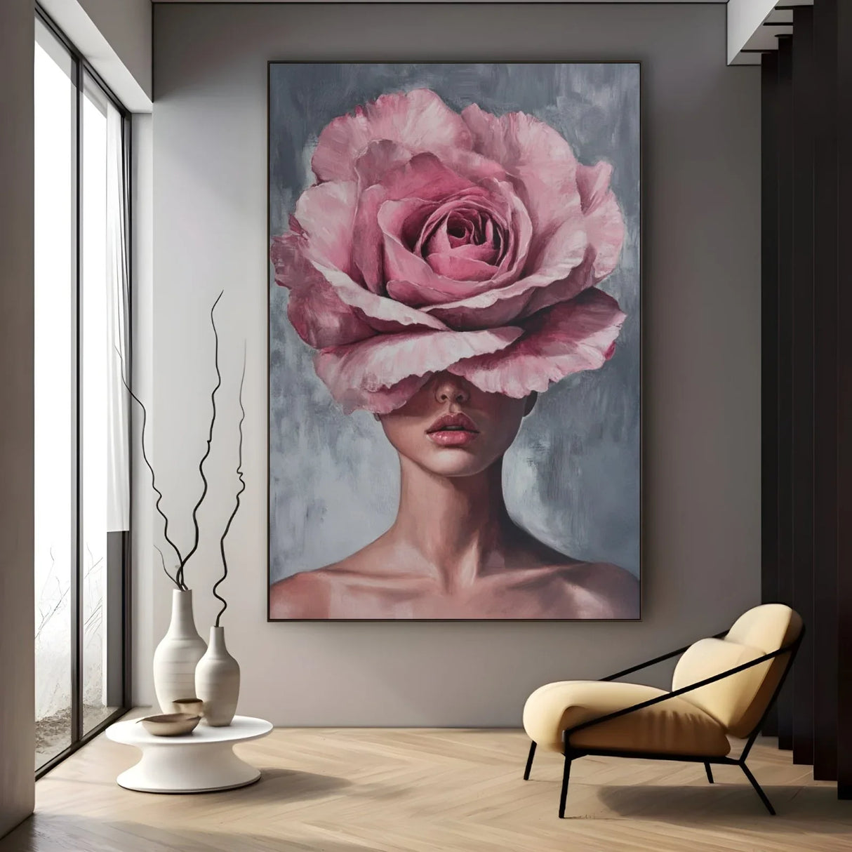 Quadro Stampa su Tela Il Fiore Segreto - CupidoDesign