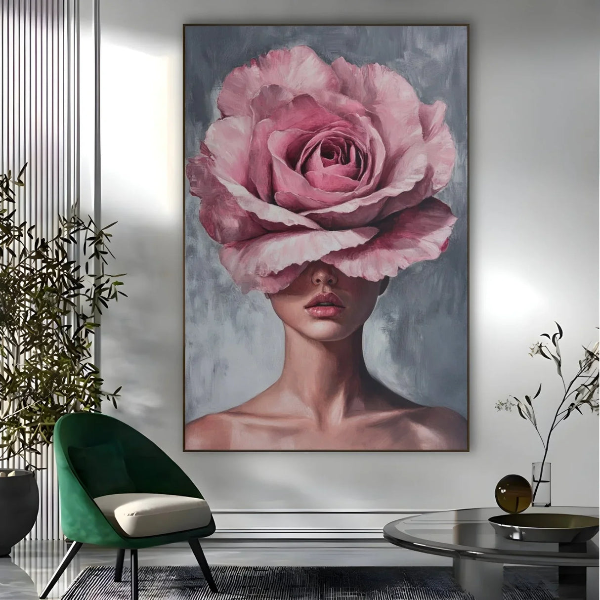 Quadro Stampa su Tela Il Fiore Segreto - CupidoDesign