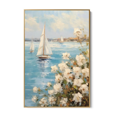 Quadro Stampa su Tela Il Mare del Paradiso - CupidoDesign