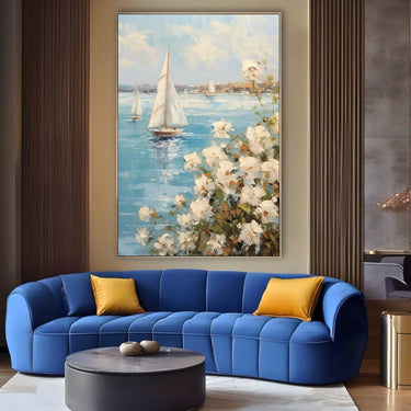 Quadro Stampa su Tela Il Mare del Paradiso - CupidoDesign