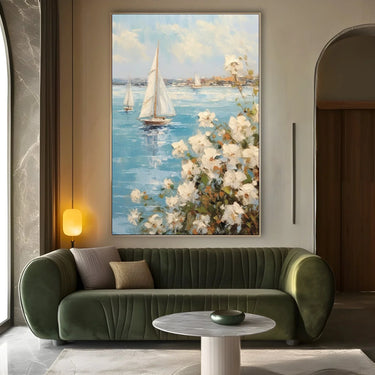 Quadro Stampa su Tela Il Mare del Paradiso - CupidoDesign