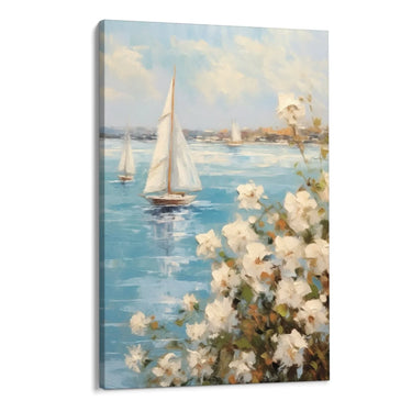 Quadro Stampa su Tela Il Mare del Paradiso - CupidoDesign